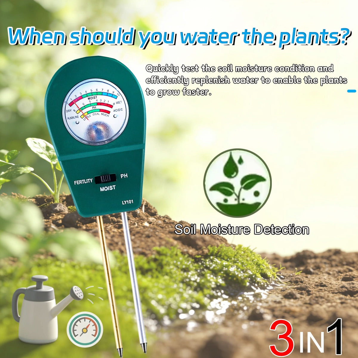EcoGrow – All-in-One Soil Health Monitor
