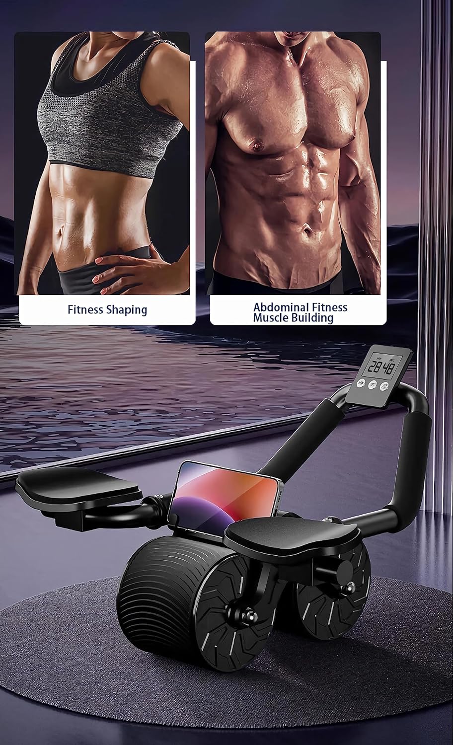 Core Strength Roller with Arm Support