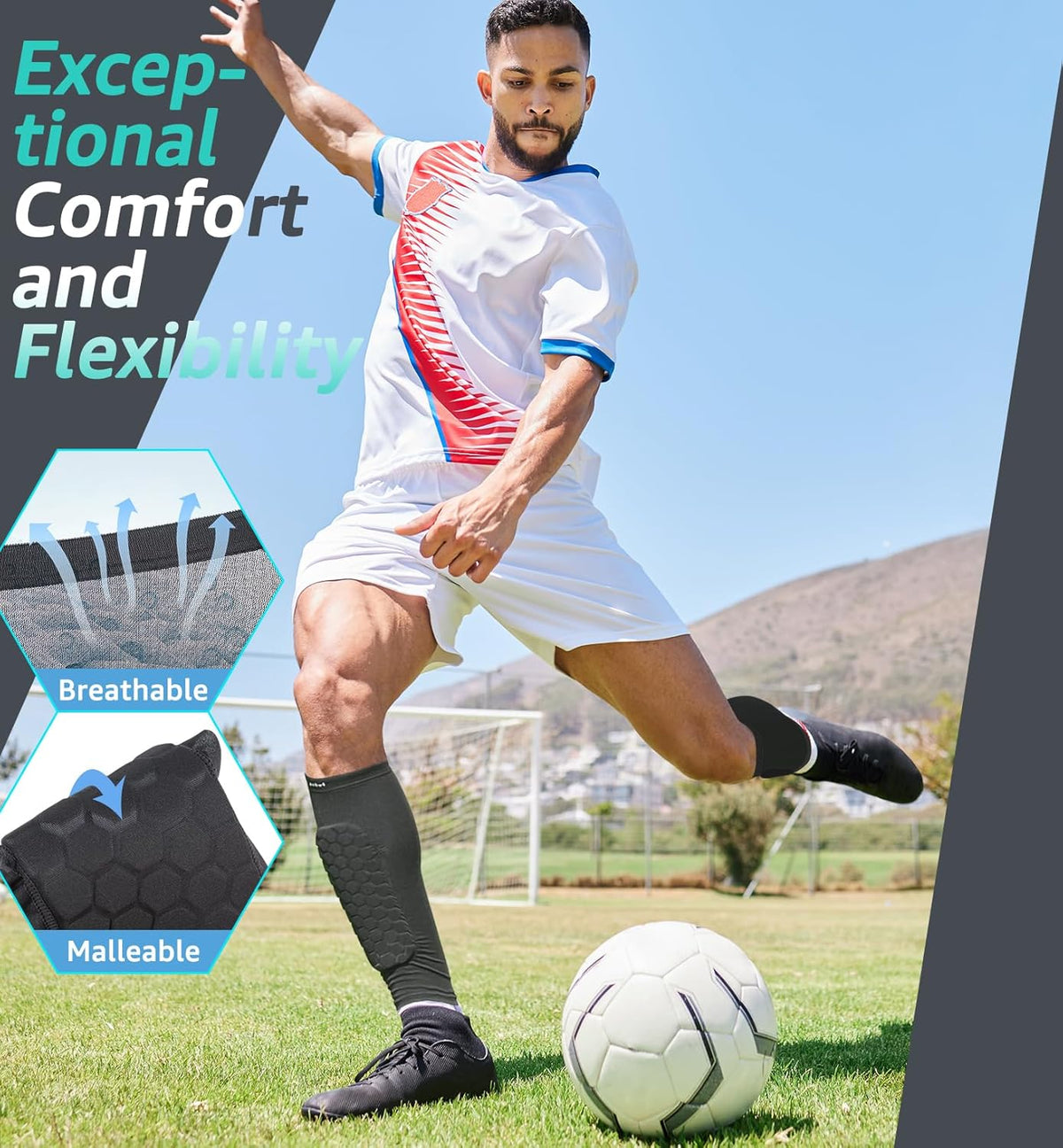 Ultimate Comfort Soccer Shin Guards