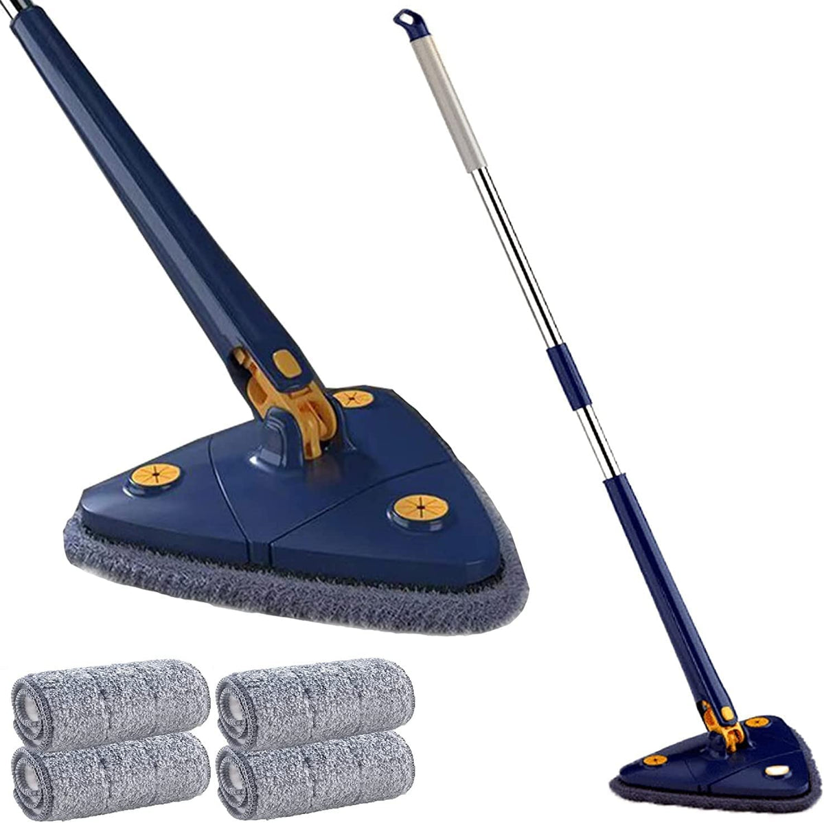 Clean Reach Triangular Floor Mop for Effective Cleaning