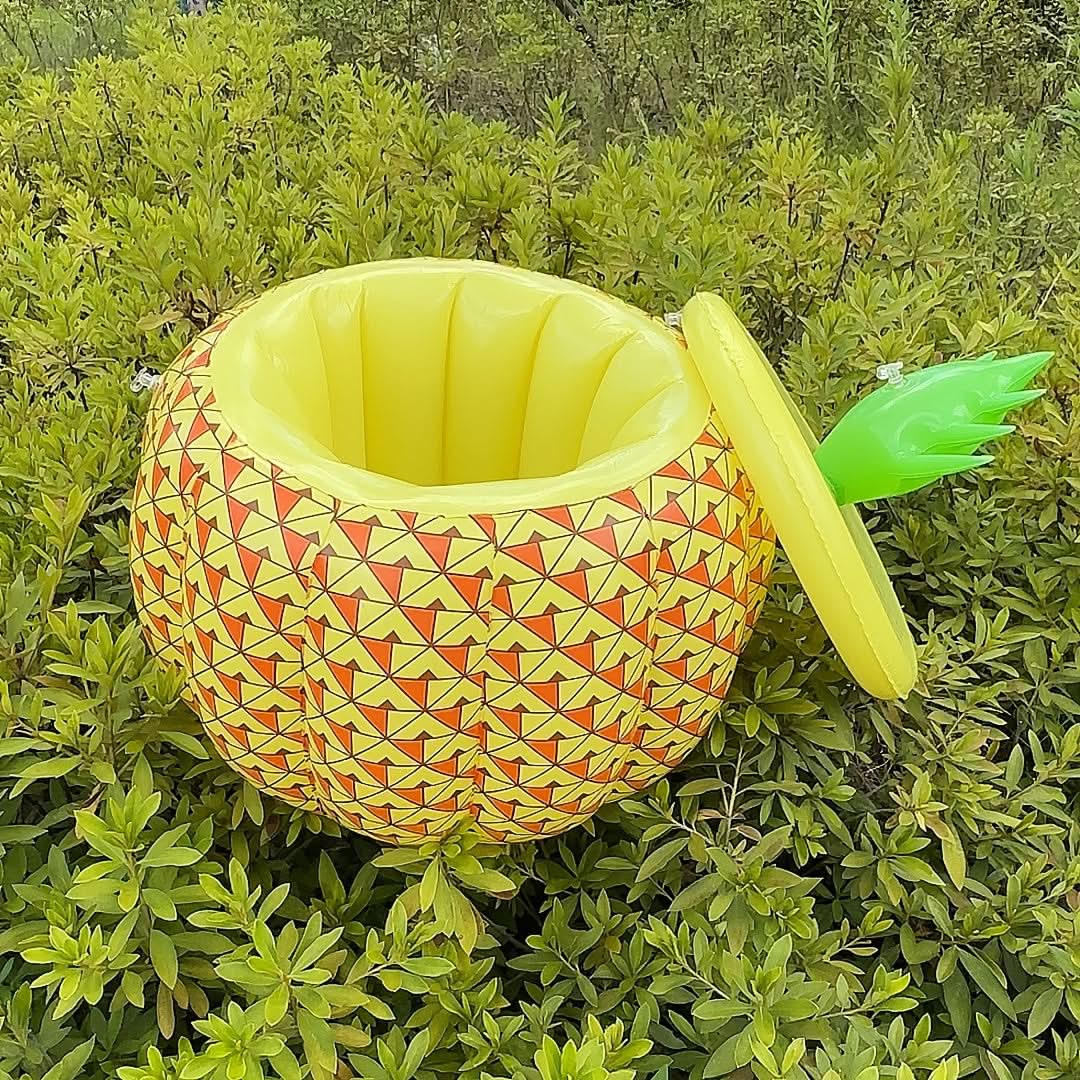 Pineapple Oasis – Inflatable Ice Bucket for Summer Fun