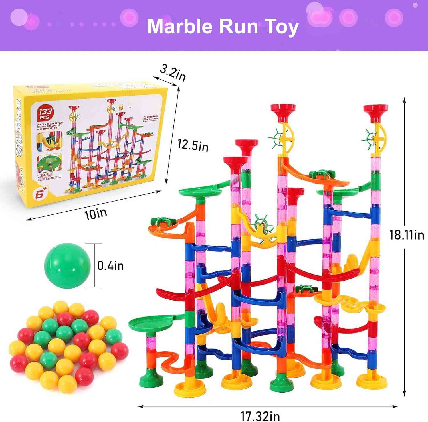 Exciting Marble Maze Builder for Creative Play