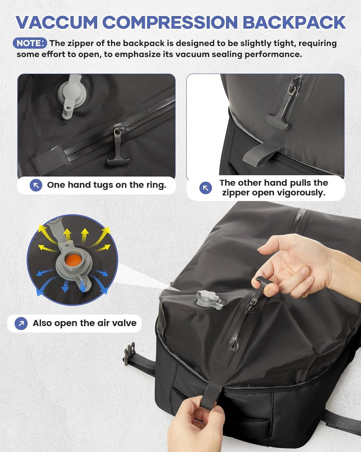 Ultimate Compression Travel Backpack for Organized Journeys