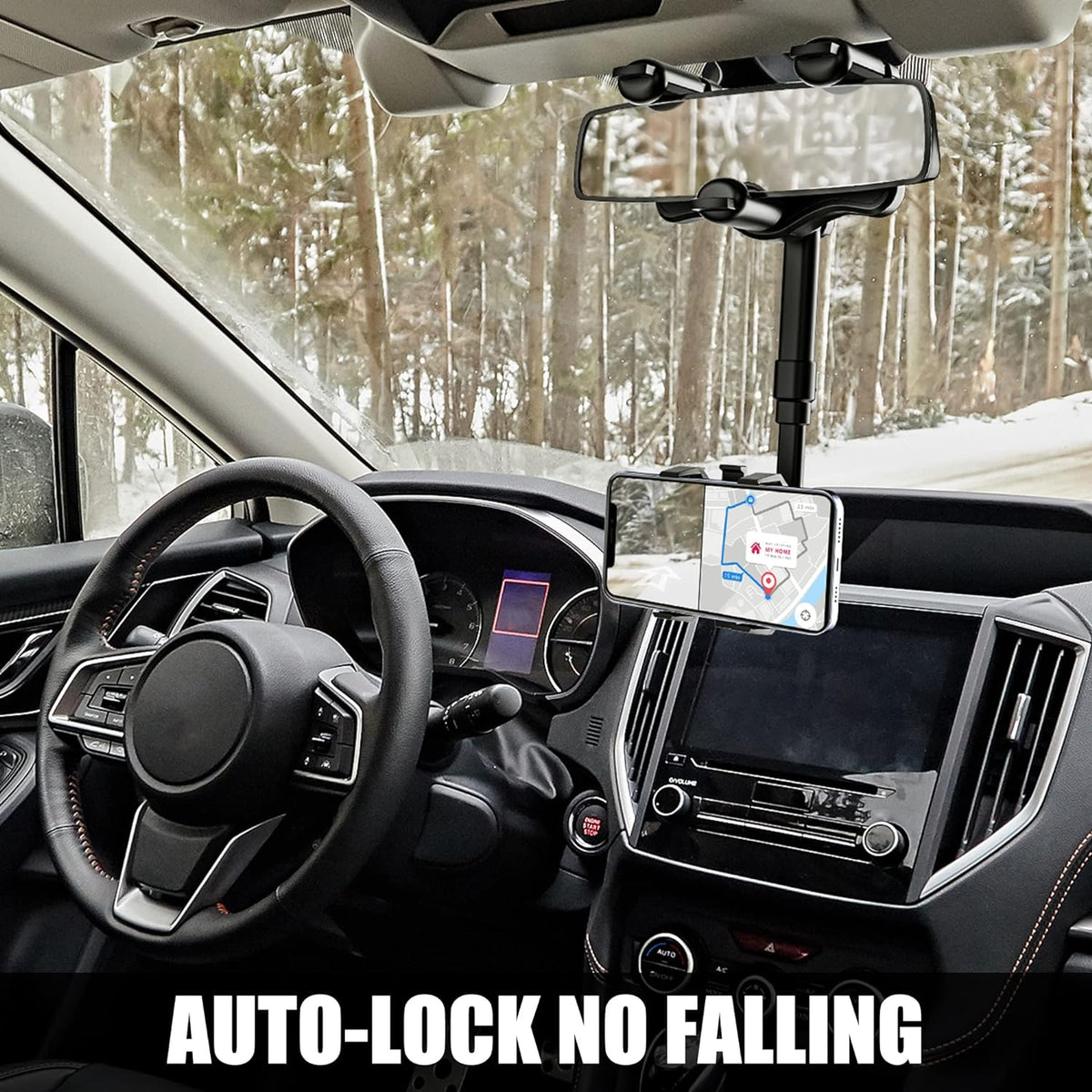 Elevate Your Navigation: Car Mirror Phone Mount