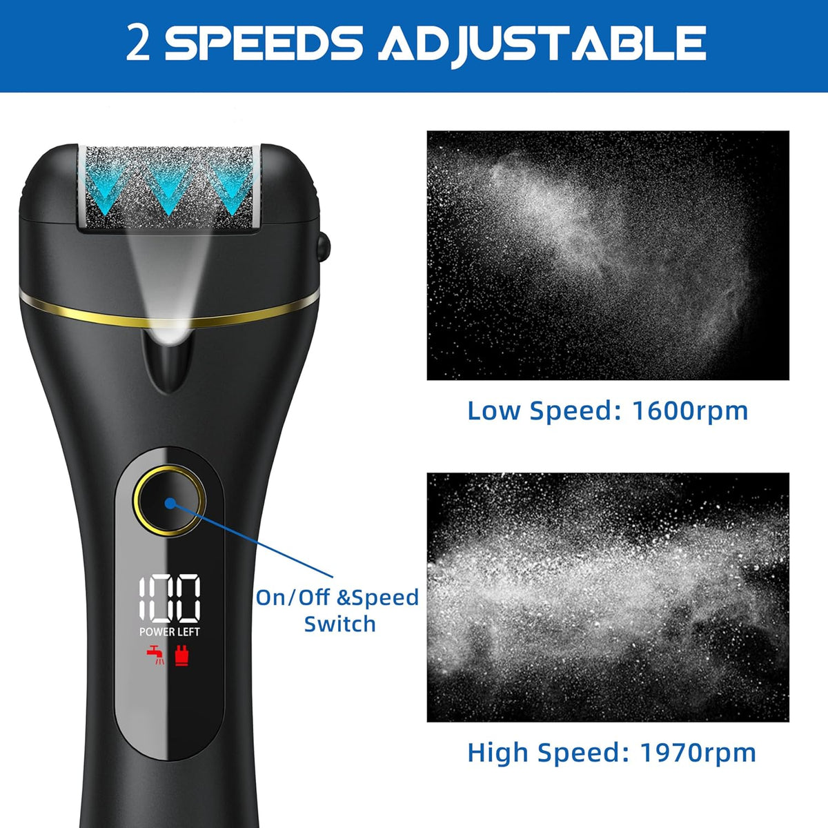 Ultimate Foot Care Electric Exfoliator