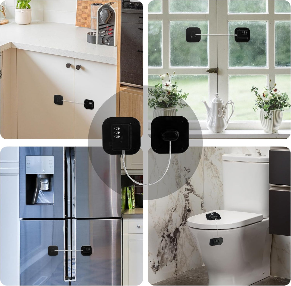 Secure-Lock Dual Pack for Home Safety