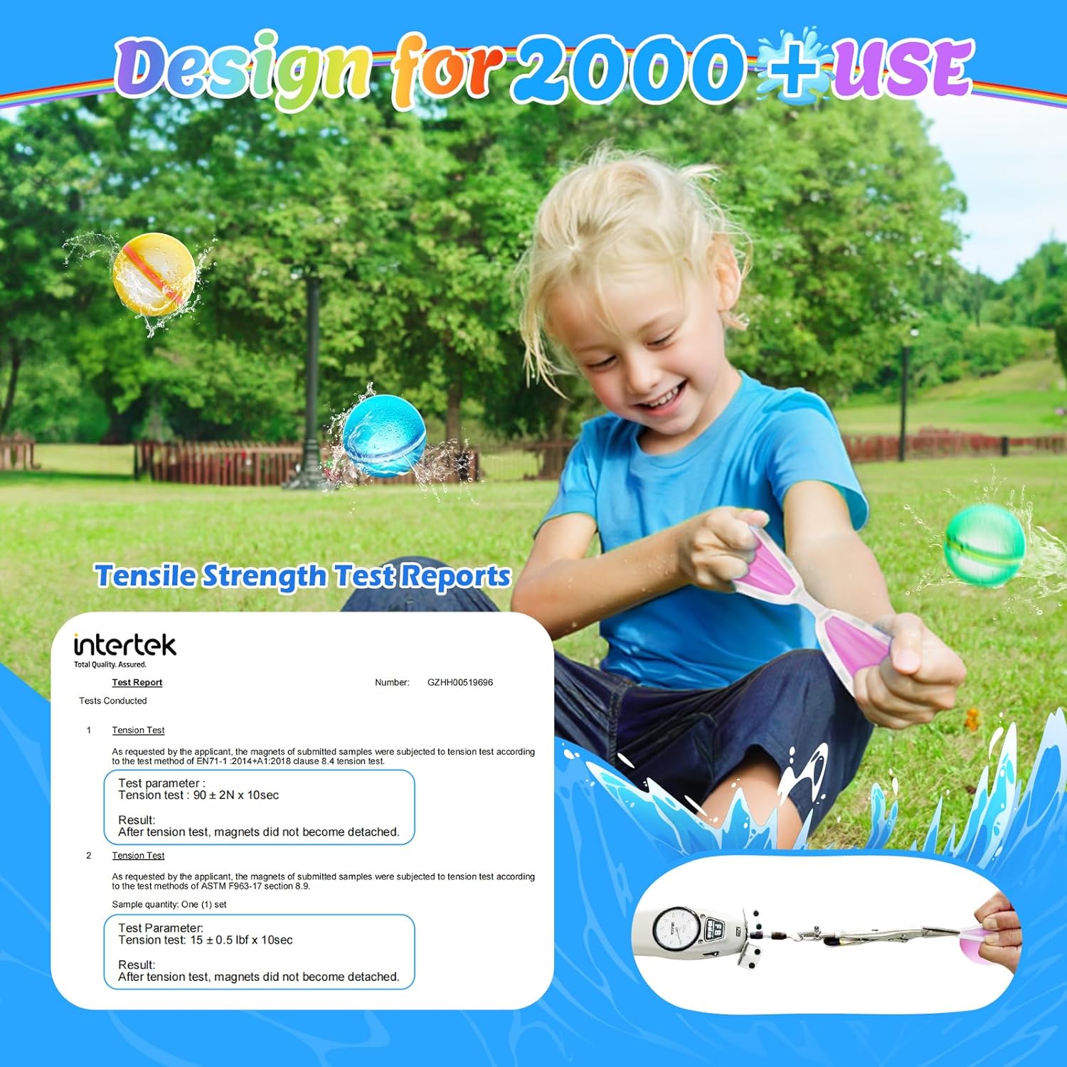 Eco-Friendly Magnetic Splash Balls for Endless Fun