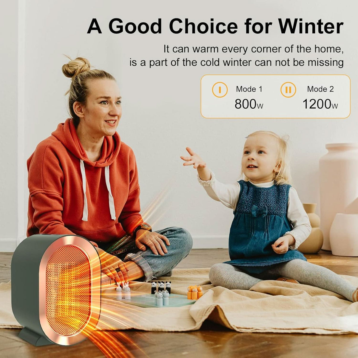 CozyGlow – Portable Heating Solution for Any Space