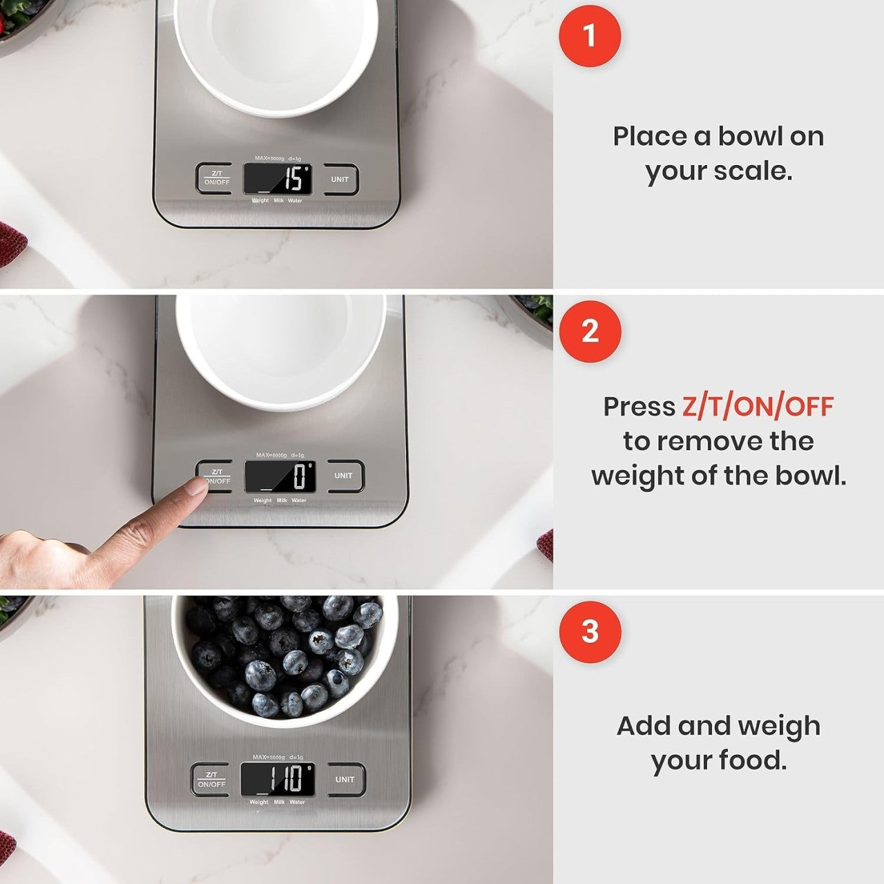Precision Smart Kitchen Weighing Scale
