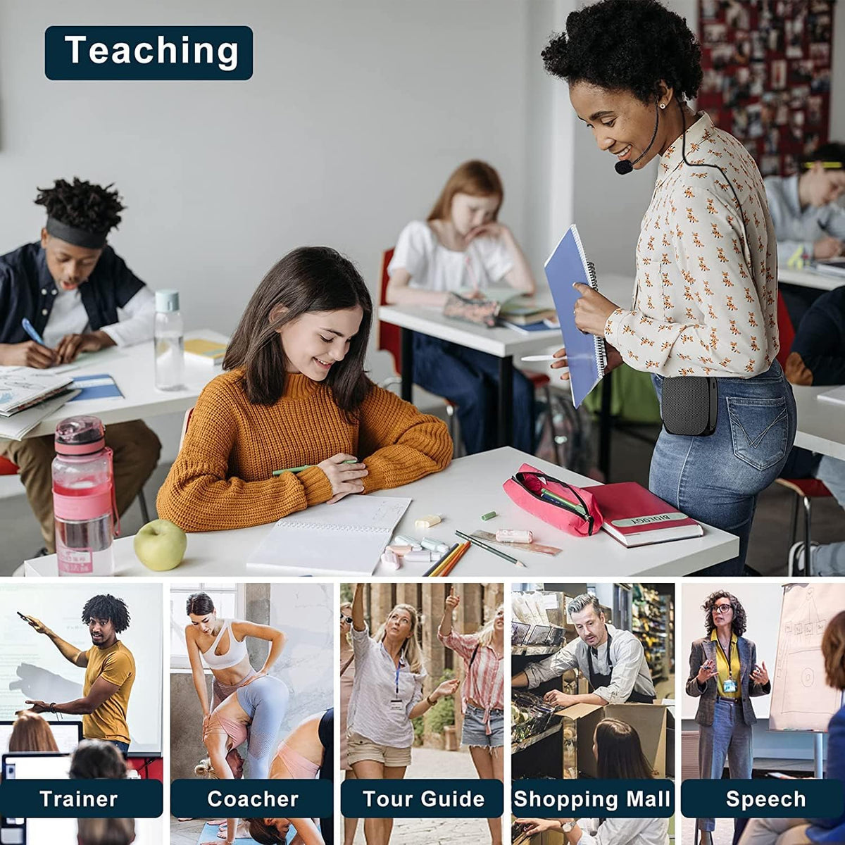 Dynamic Sound Booster for Educators and Seniors