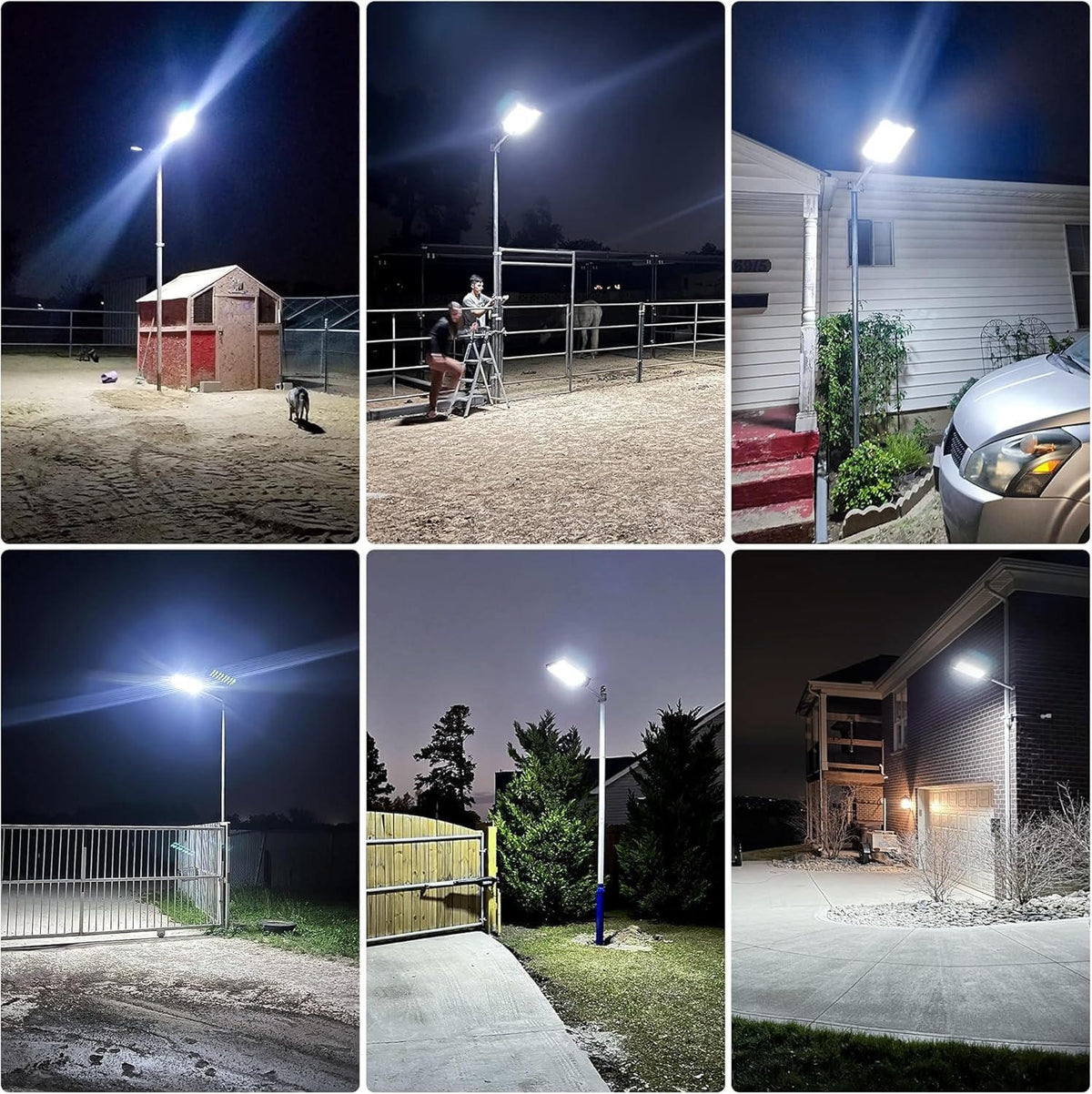 BrightGuard Solar Outdoor Lighting System