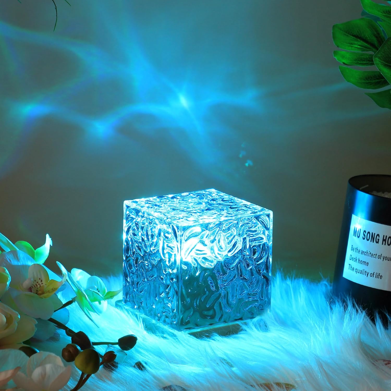 Prisma Lamp - Borealis Cube Design