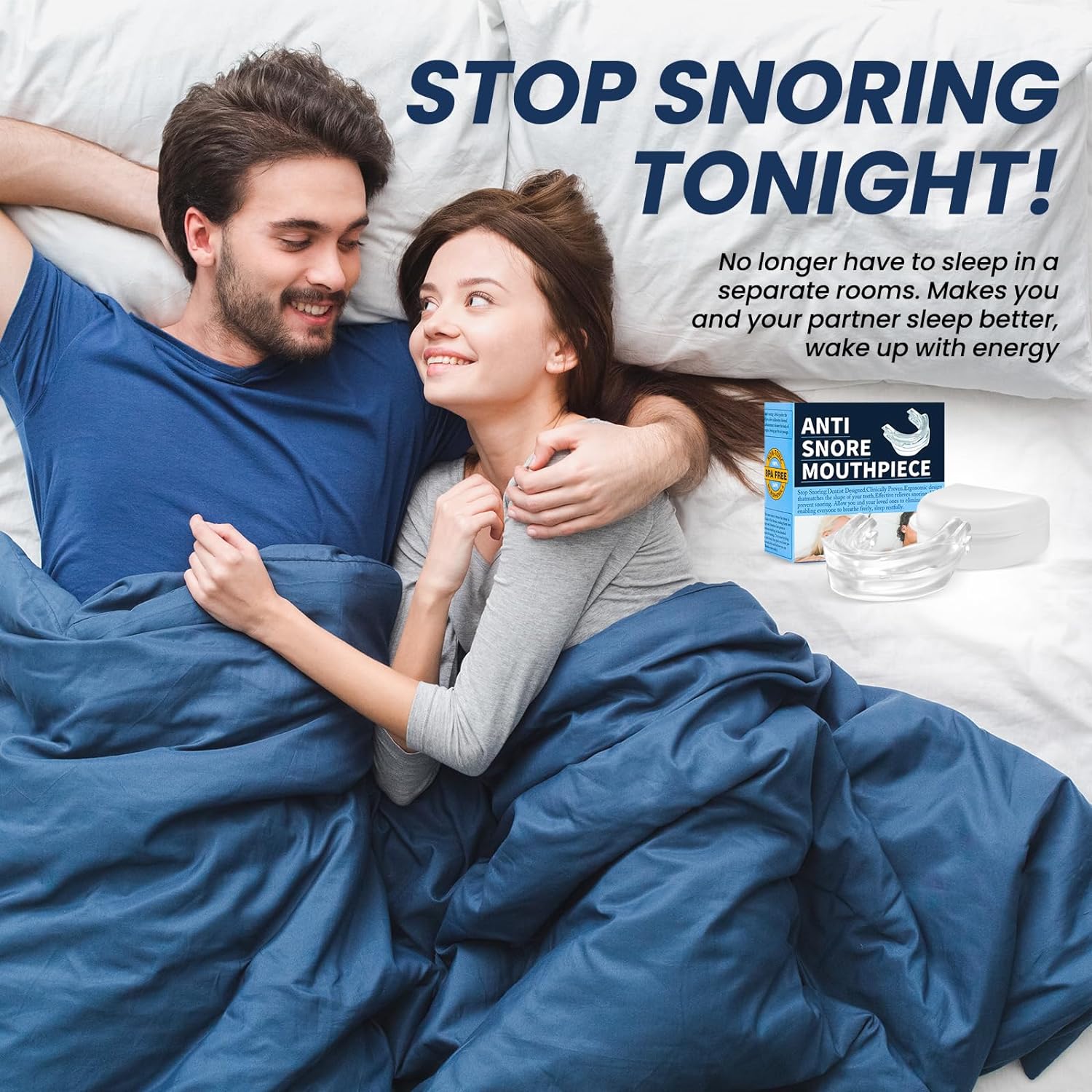Snore-Free Sleep Solution Mouthpiece for Better Rest