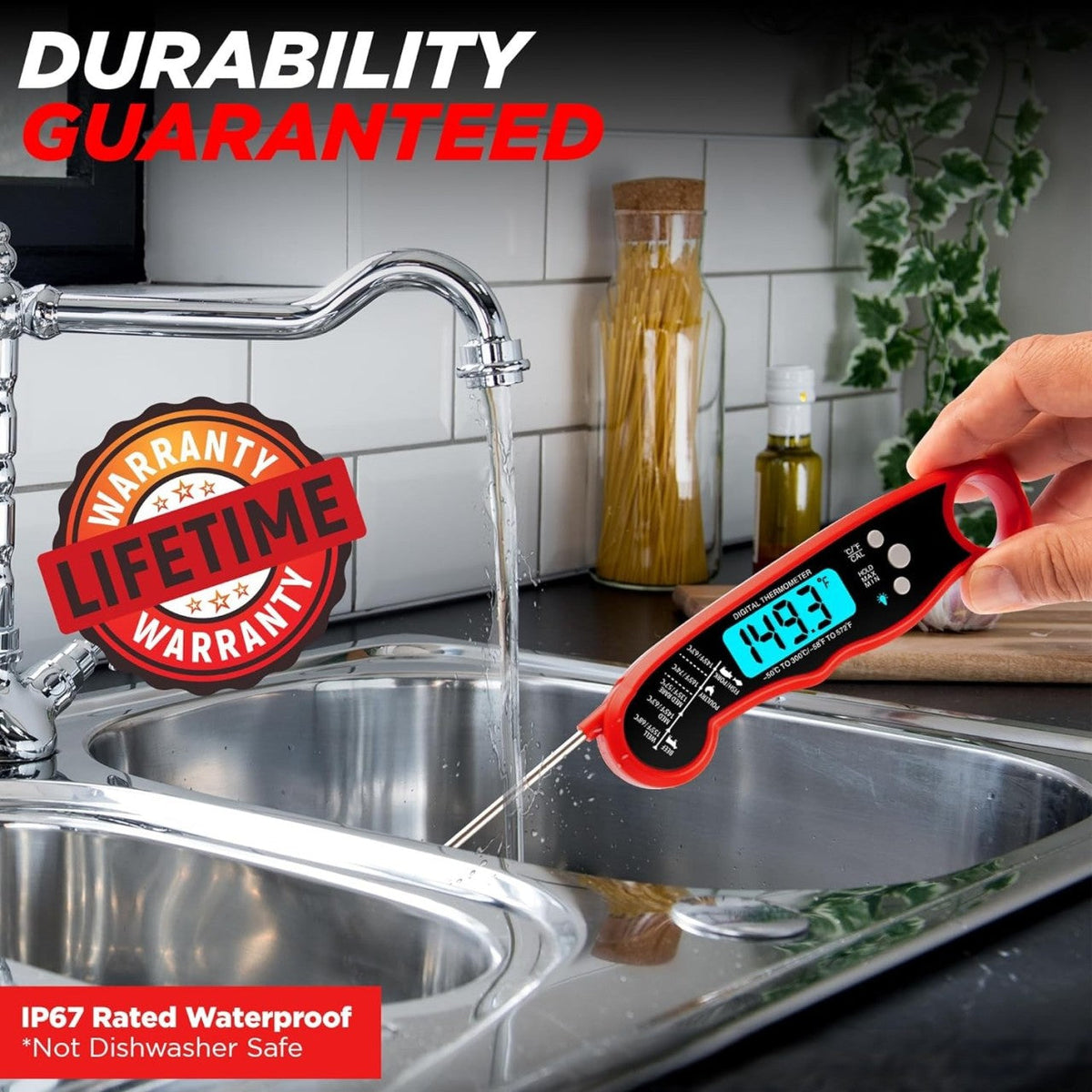 Rapid Precision Meat Temperature Reader