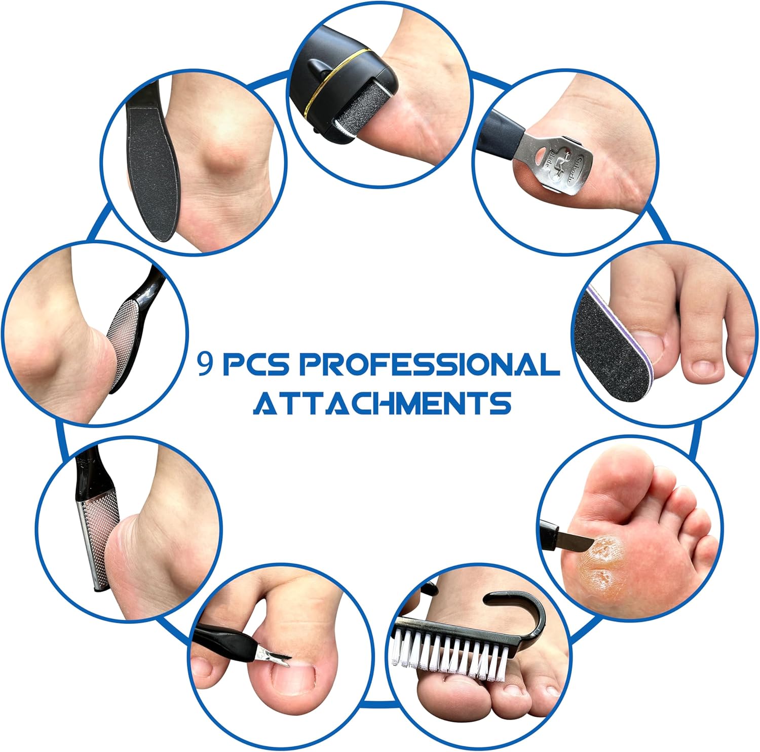 Ultimate Foot Care Electric Exfoliator