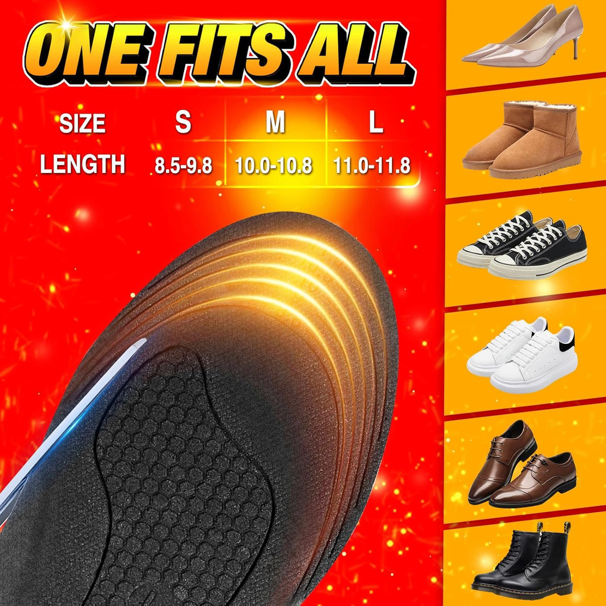 Rechargeable ComfortWarm Insoles