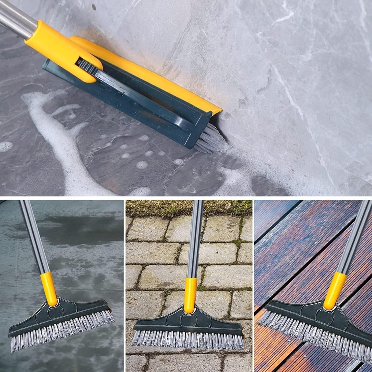 Ergonomic Multi-Surface Cleaning Brush