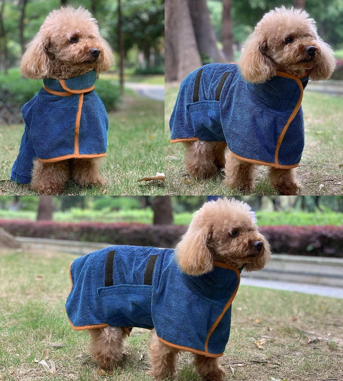 Cozy Absorbent Robe for Dogs