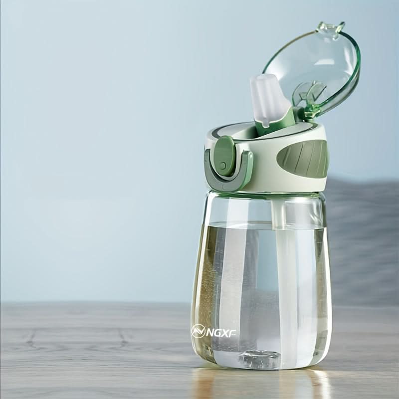 AquaMate – Sleek Leakproof Travel Water Bottle with Straw