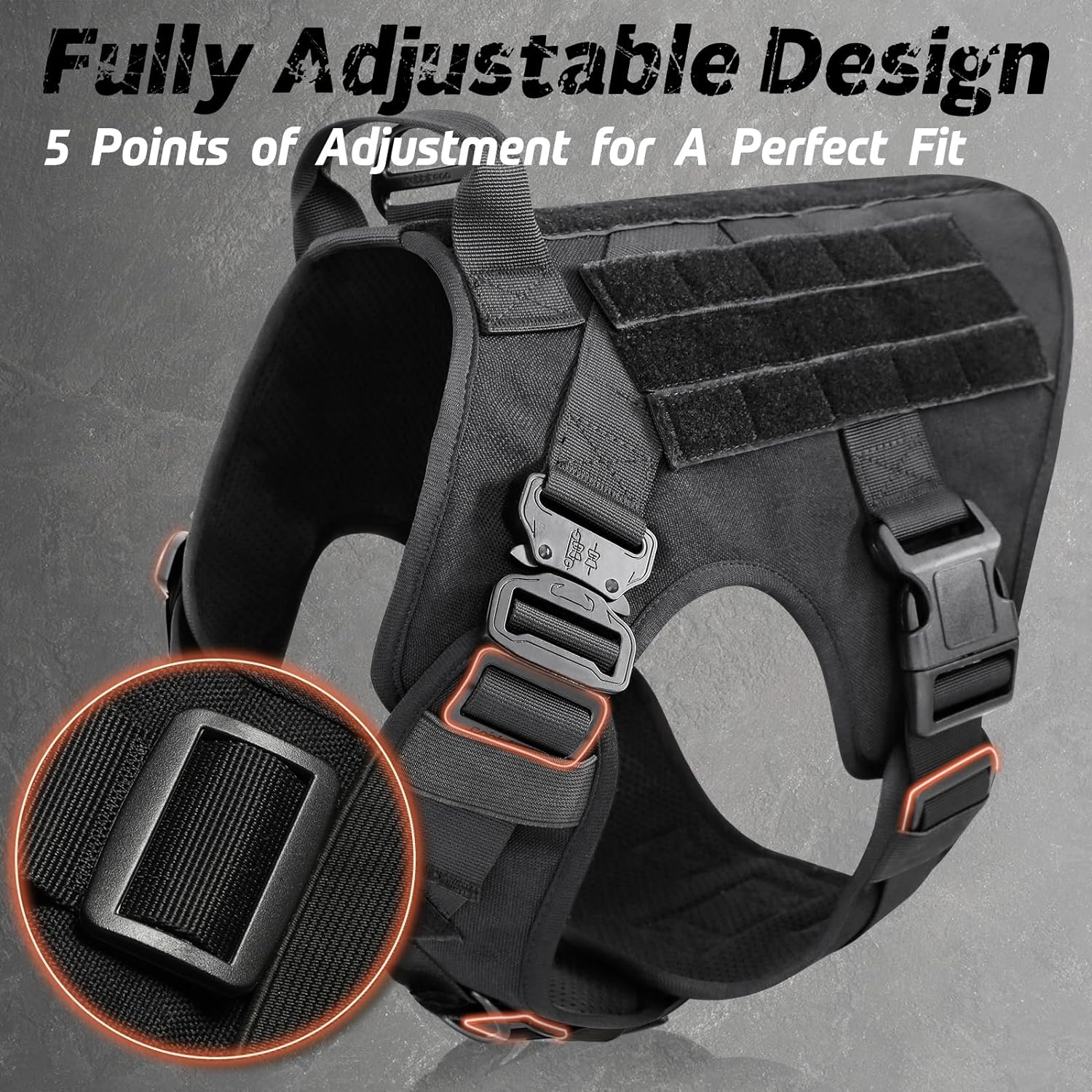 Ultimate No-Pull Adjustable Dog Harness
