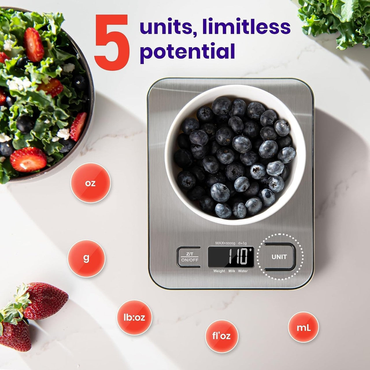 Precision Smart Kitchen Weighing Scale