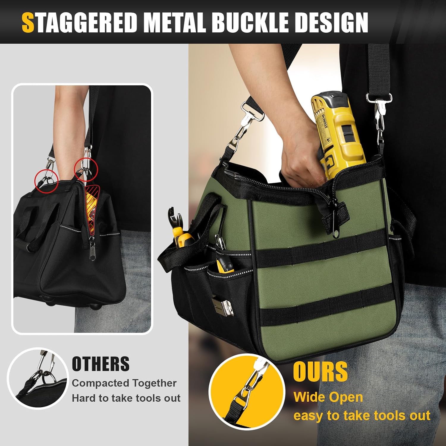 Ultimate Heavy-Duty Tool Carrier with Smart Organization