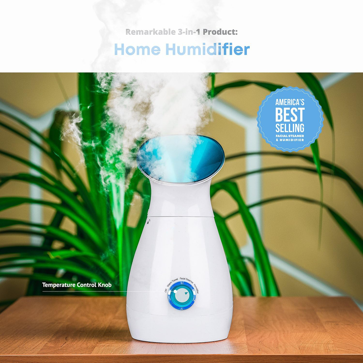 Revitalizing Nano Ionic Facial Steamer for Home Use