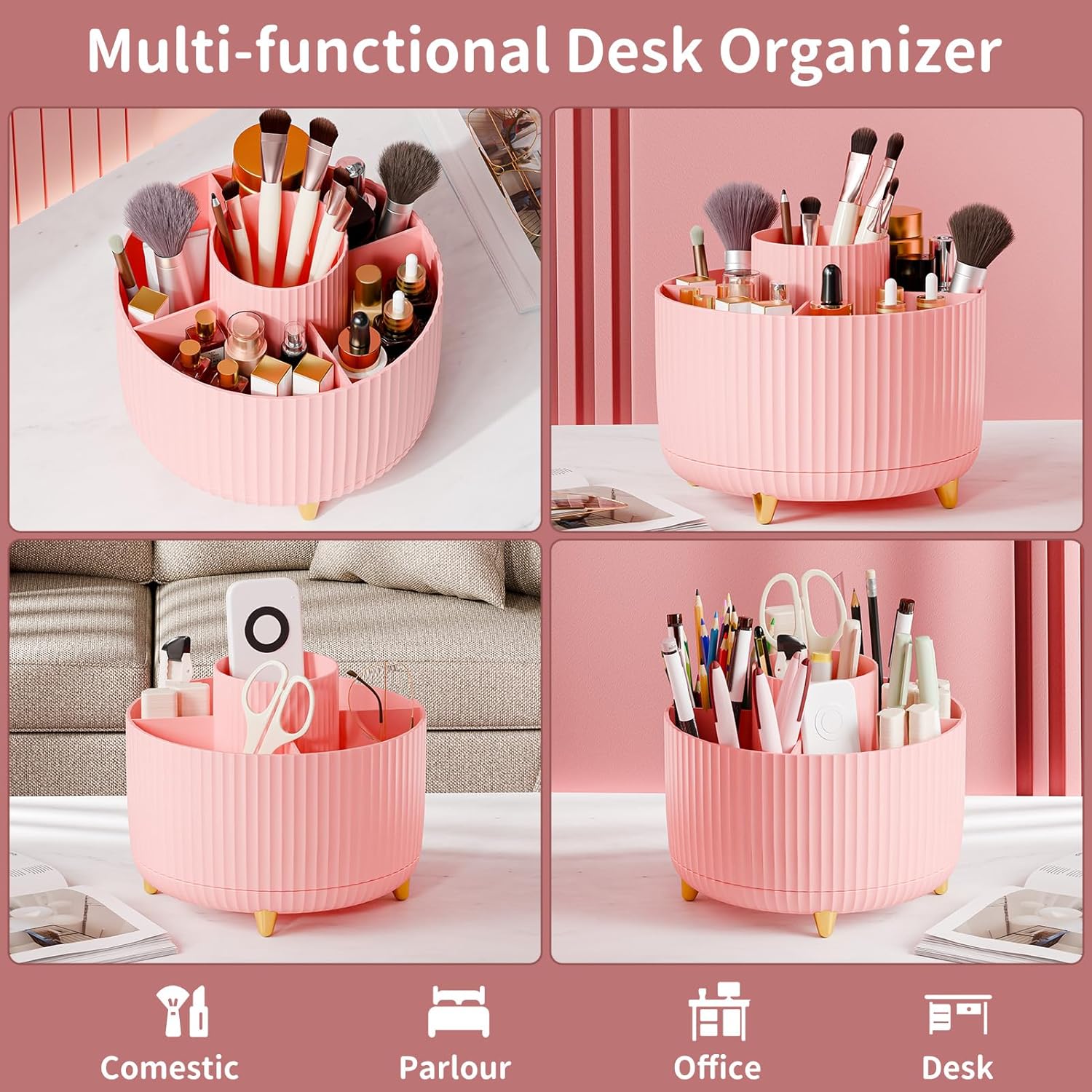 Elegant Beauty Storage Carousel