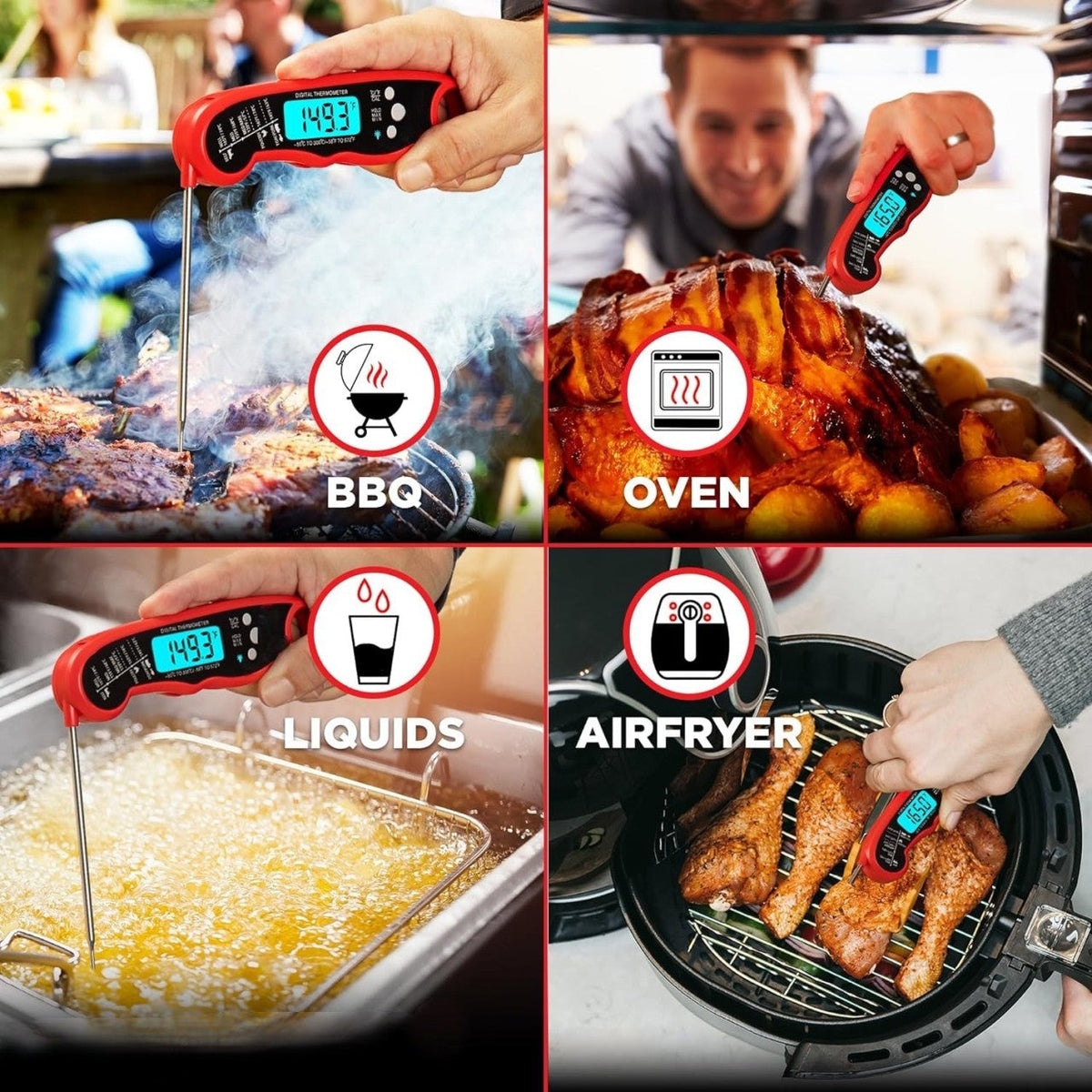 Rapid Precision Meat Temperature Reader