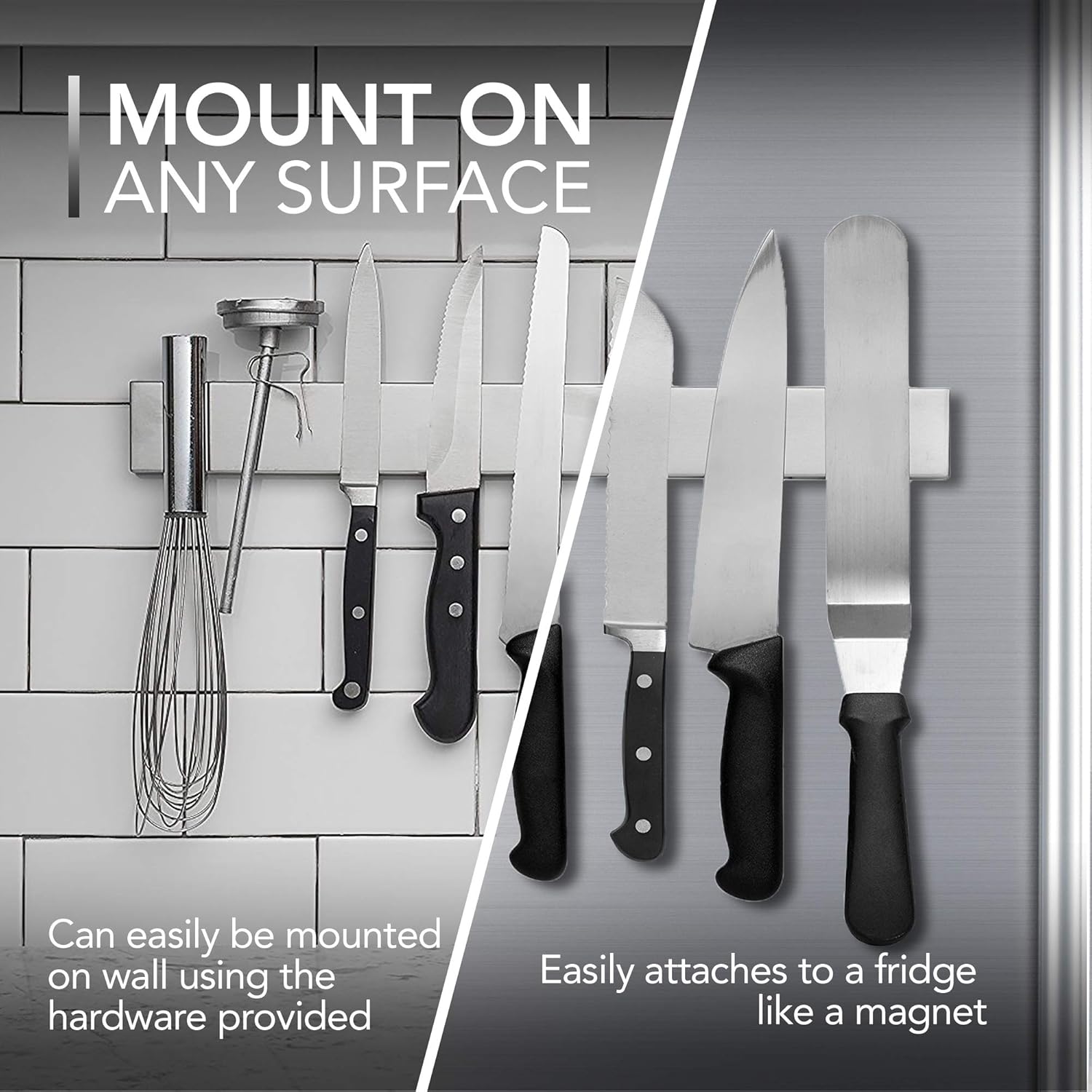 14-Inch Magnetic Tool Organizer for Kitchen and More