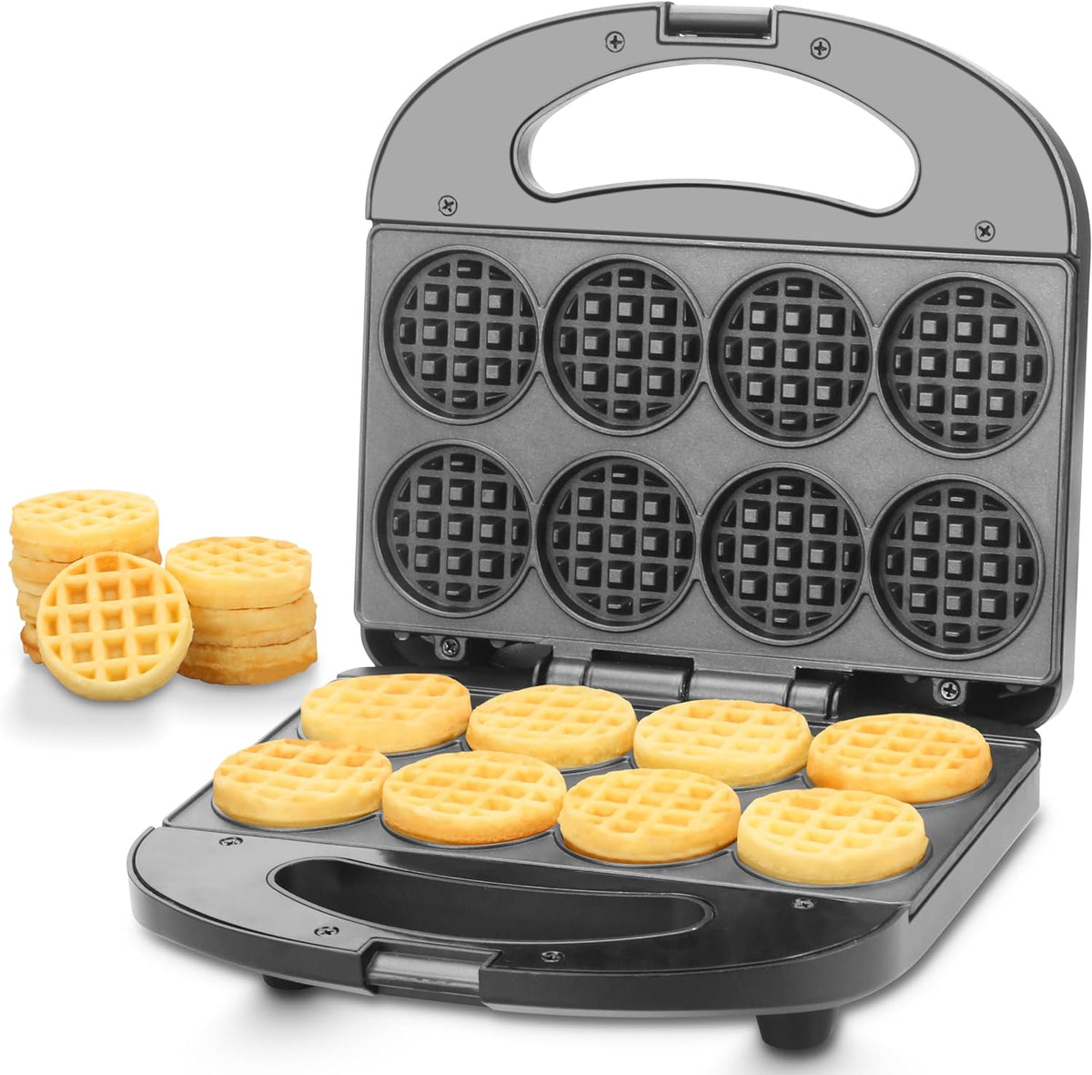 Compact Waffle Baker for Quick Delicious Treats