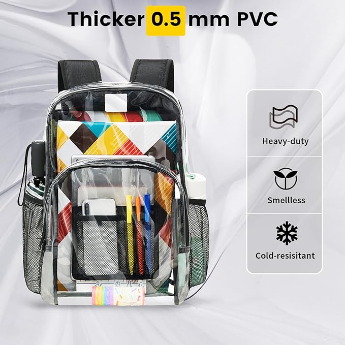 Translucent Utility Backpack for Everyday Adventures