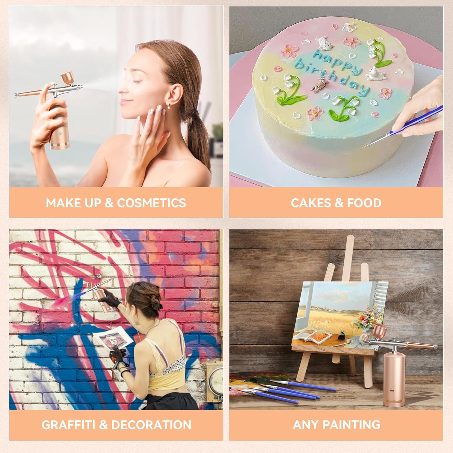 Portable Airbrush System for Creative Freedom