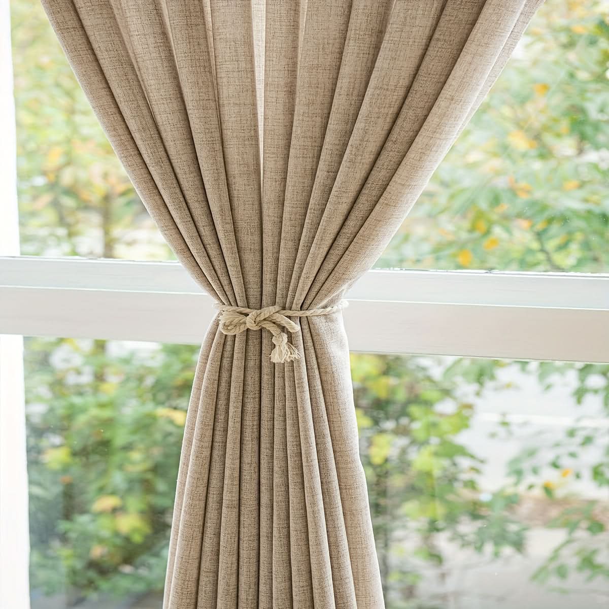 LuxeLoom – Elegant Sheer Curtains for Brightening Your Space