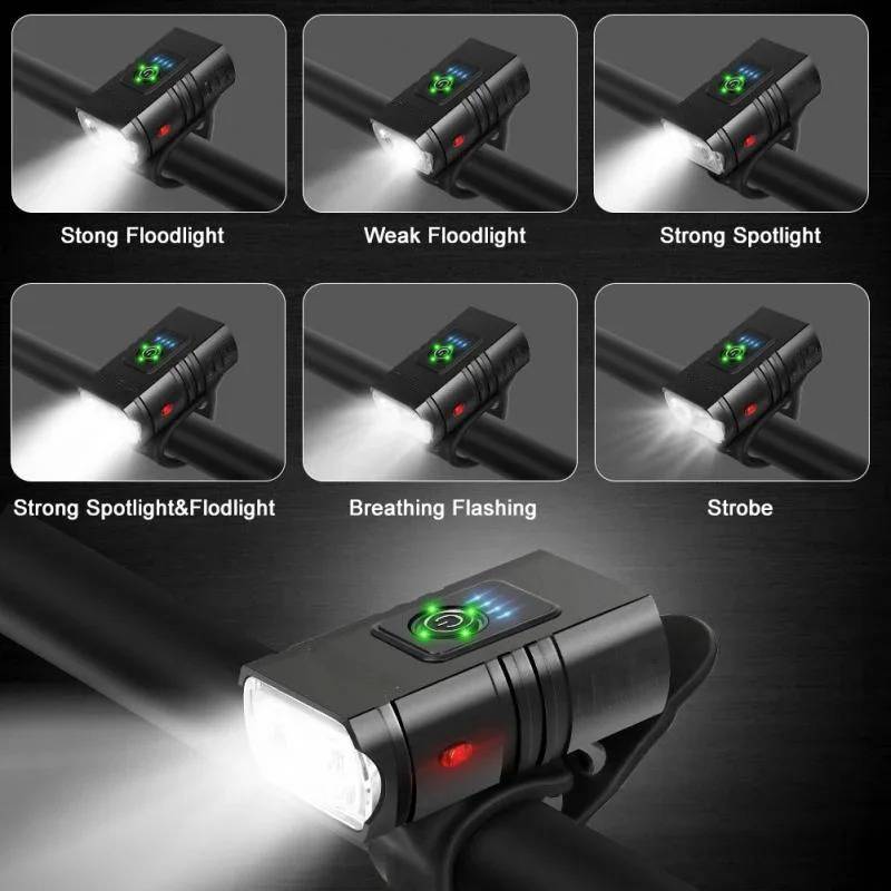 Illuminate Your Ride: Powerful Bike Light Set