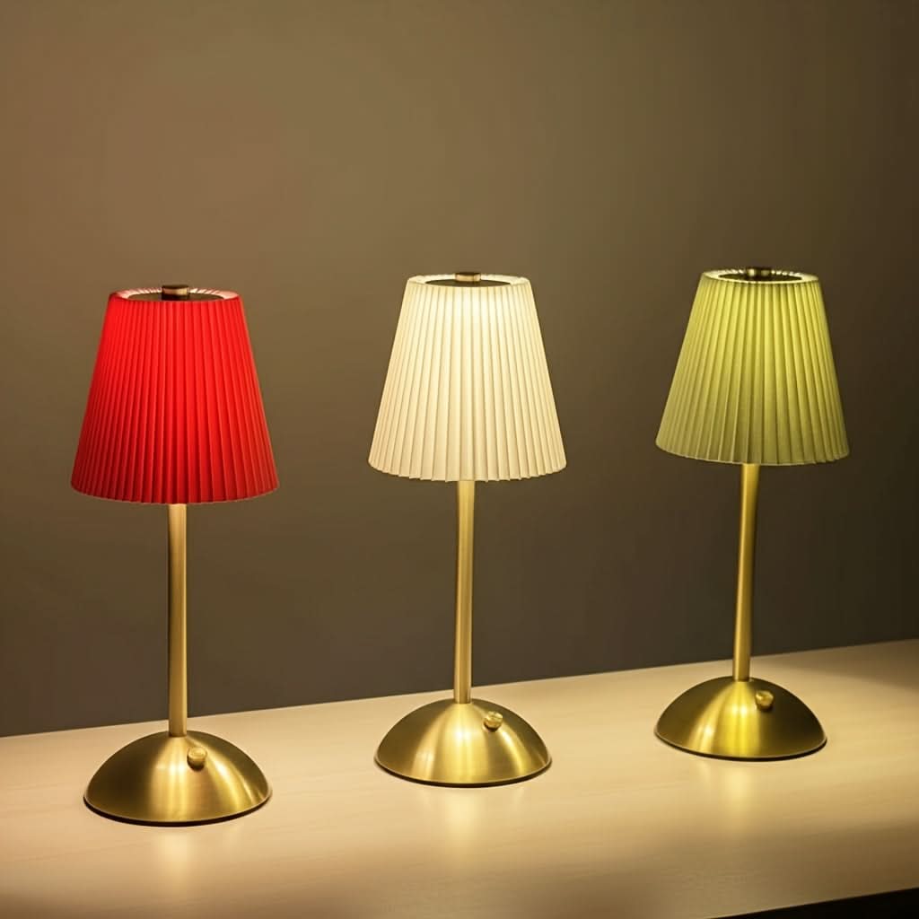 Versatile Rechargeable LED Table Lamp with Touch Control & 3 Lighting Options