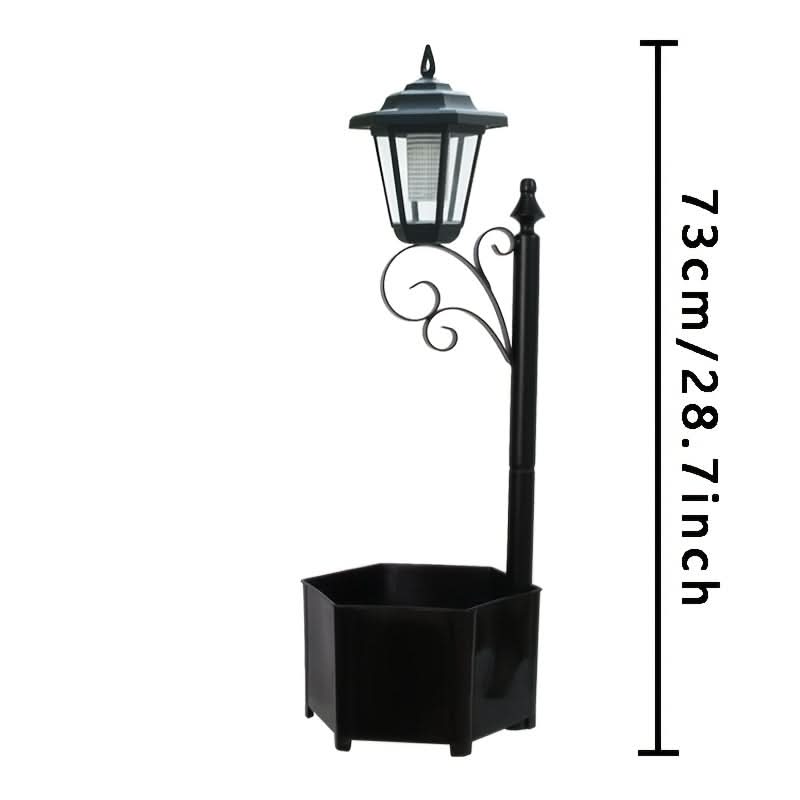 LUMENFLOW – Solar Garden Pathway Light with Floral Base