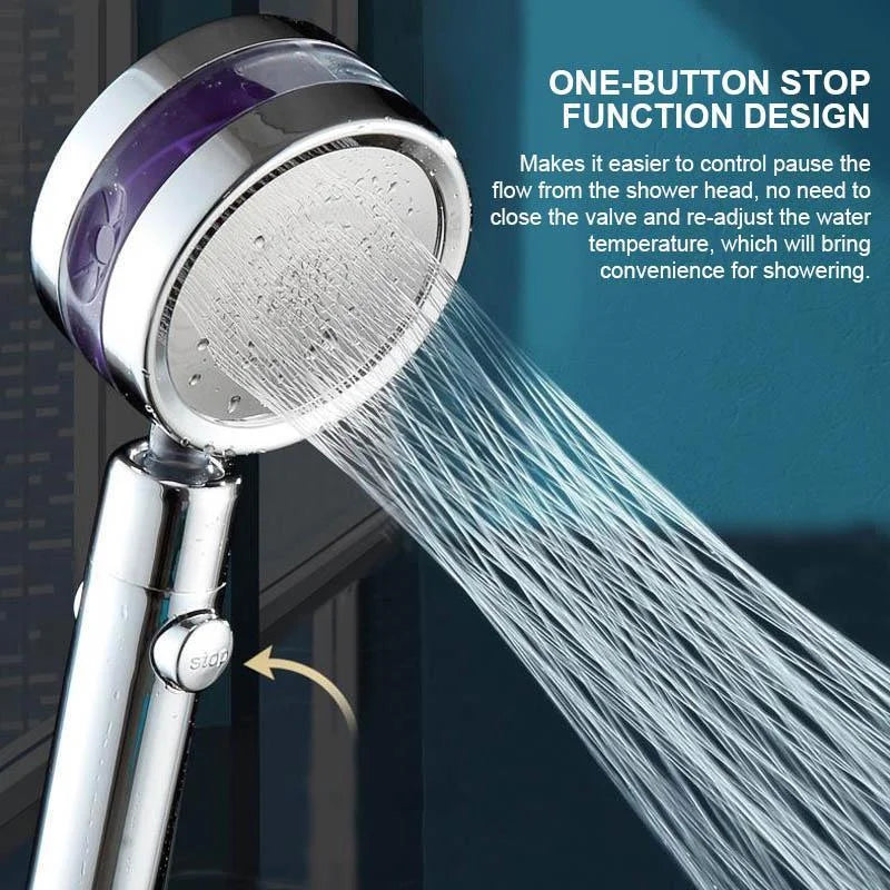 360-Degree Adjustable Spa-Like Shower Experience