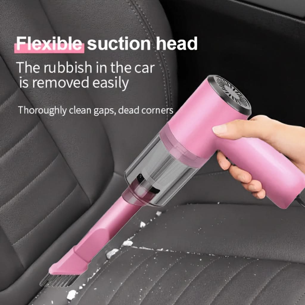 SwiftClean – Compact 12V Handheld Vacuum for Quick Messes