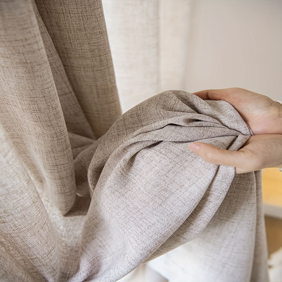 LuxeLoom – Elegant Sheer Curtains for Brightening Your Space
