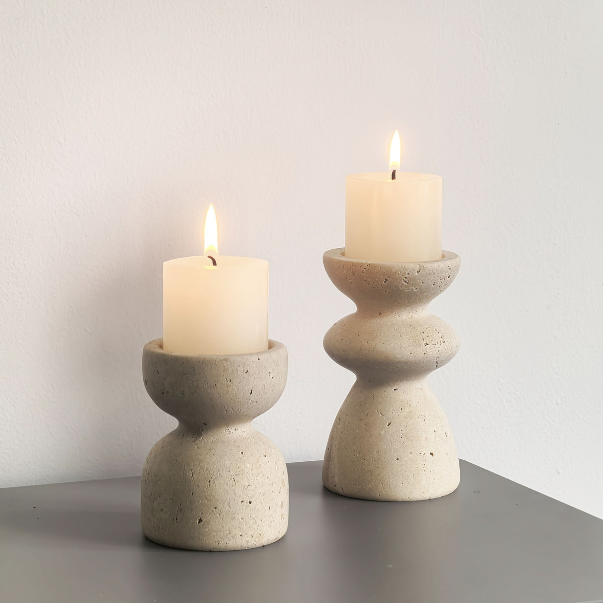 Elegant Stone Candle Holders for Luxurious Spaces