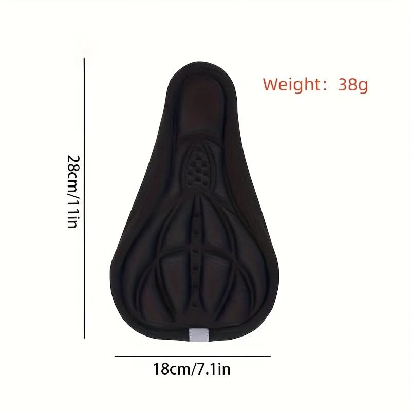 ComfortMax - Breathable Gel Seat Cover for Effortless Cycling