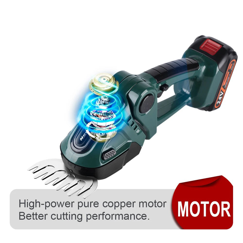 Rechargeable Garden Hedge & Grass Cutter Combo