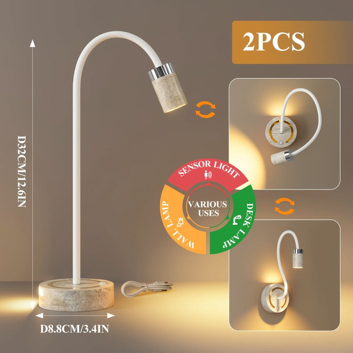 LUMISPACE – Adjustable LED Reading Lamp