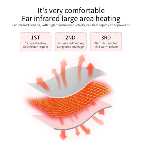 Soothing Comfort Heating Massage Belt for Menstrual Relief