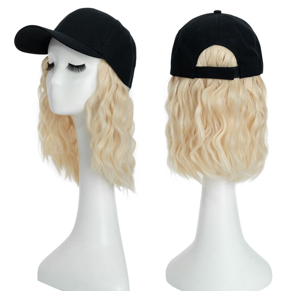 Stylish Flame-Resistant Wavy Hair Cap for Effortless Looks