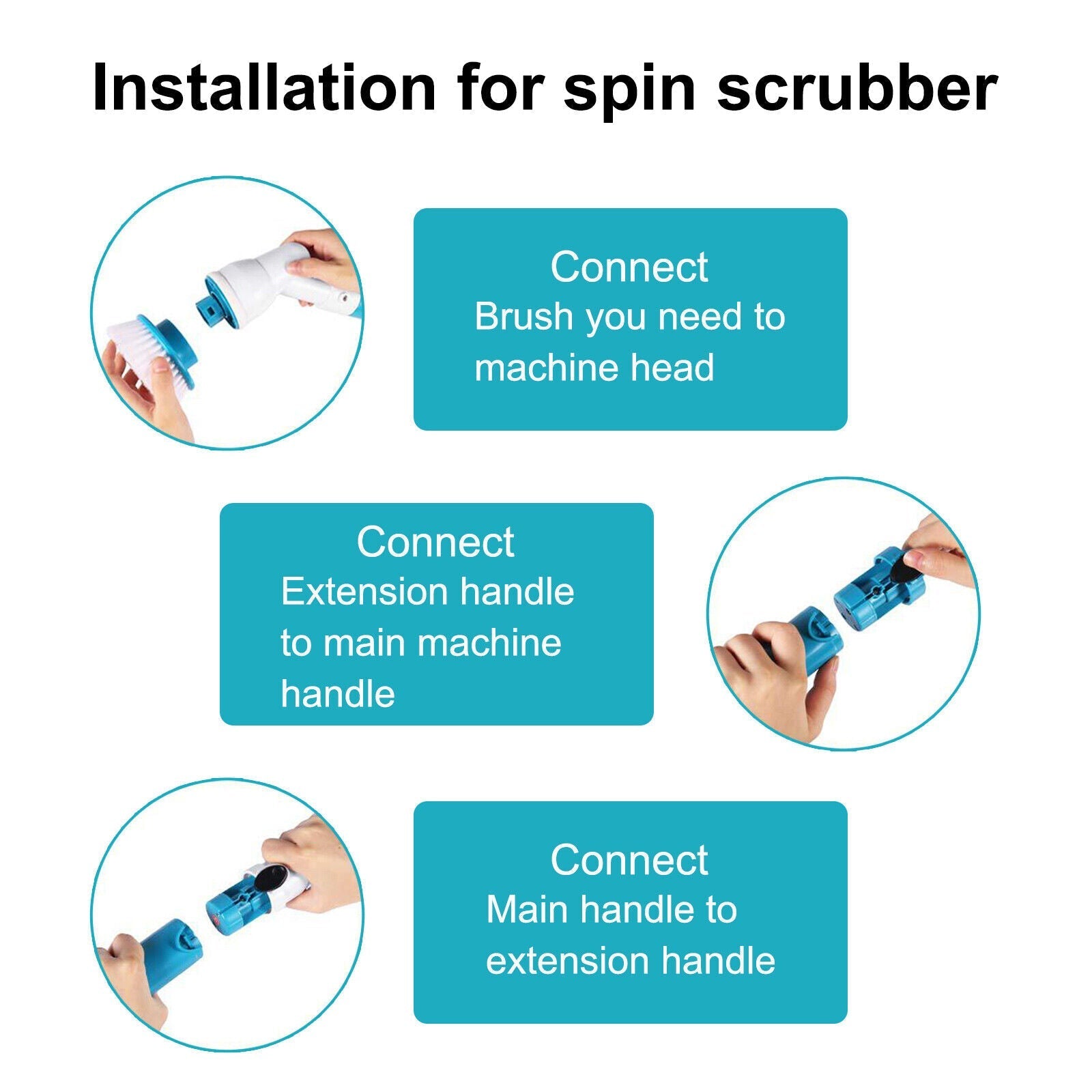 Cordless Power Scrubber for Effortless Cleaning