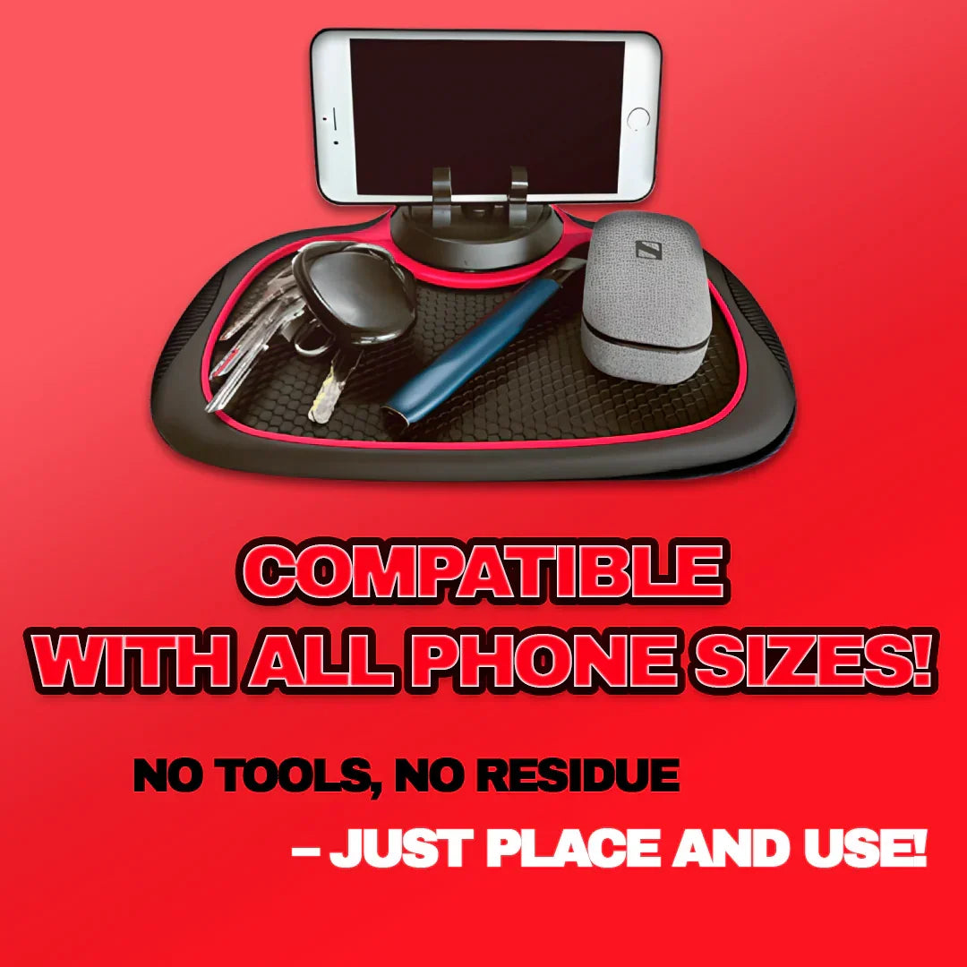 Versatile Non-Slip Dashboard Phone Holder