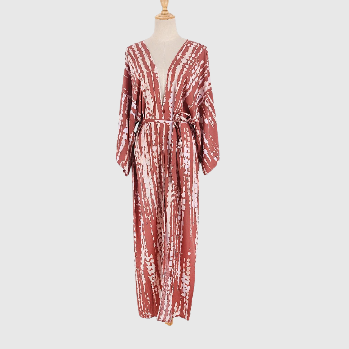 Sunkissed Bliss – Vibrant Beach Kimono Cover-Up