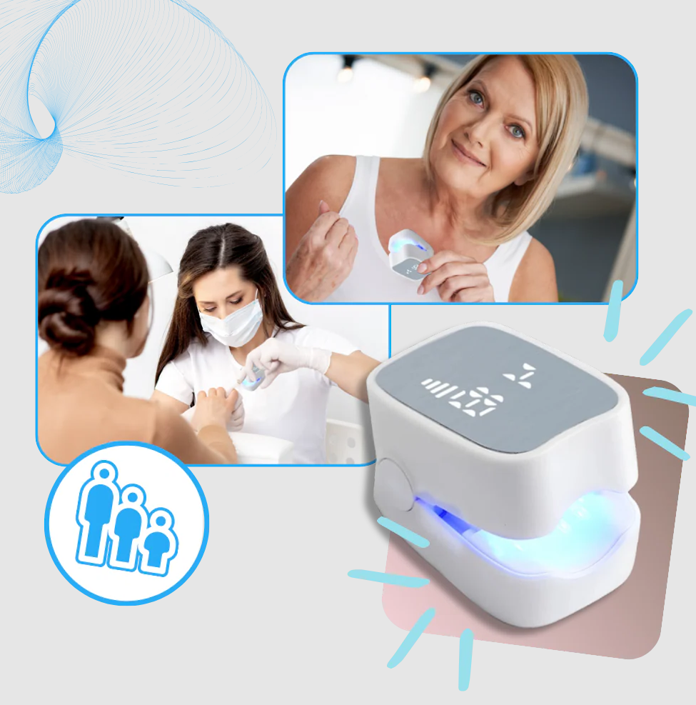 Gentle Nail Care Laser Device for Fungus Relief